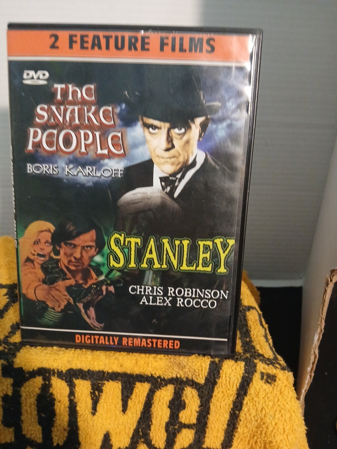 The Snake People/Stanley (DVD 2 Films 91 Min Each NR) Boris Karloff Chris…