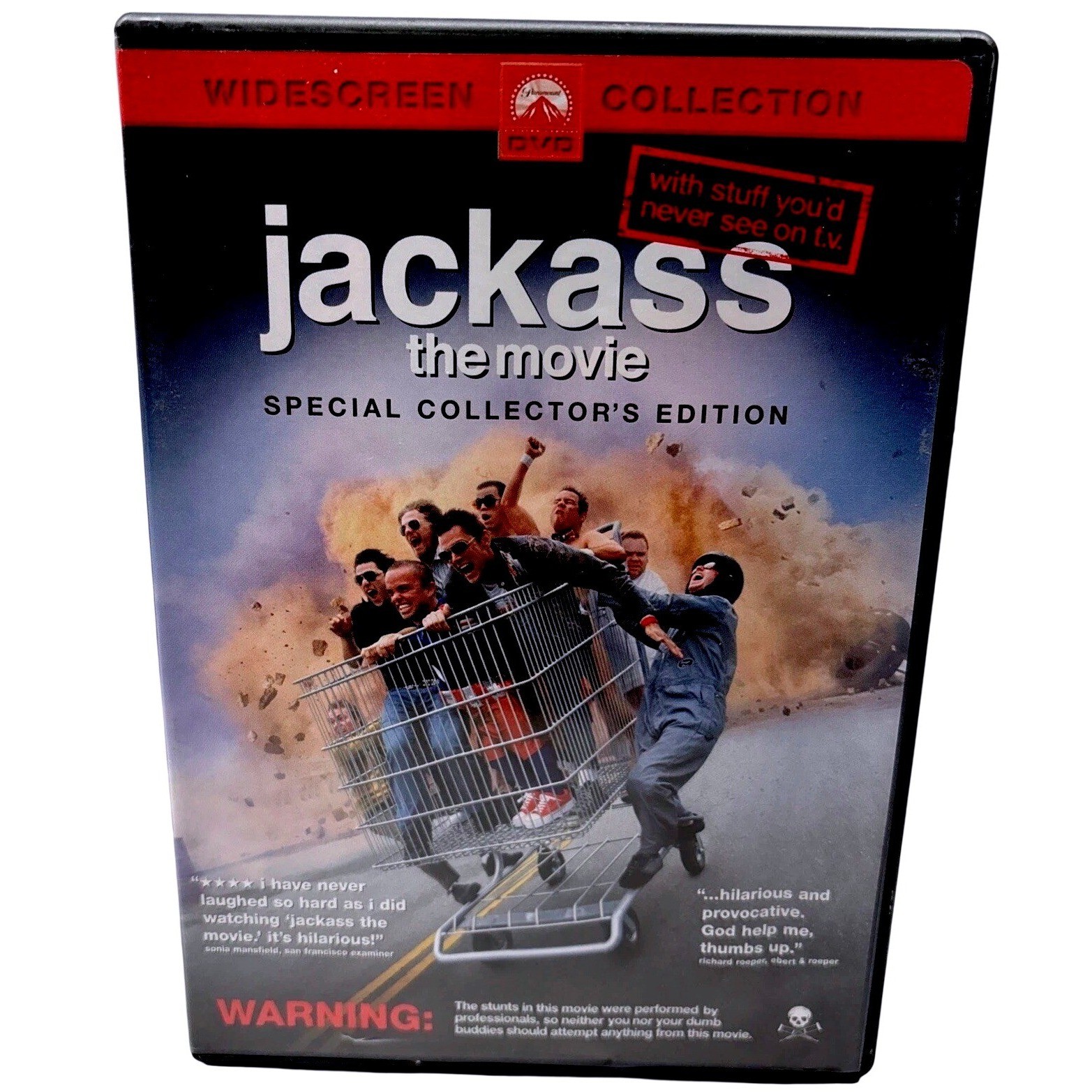 Jackass The Movie DVD 2003 Special Collector’s Edition Widescreen Stunts Comedy