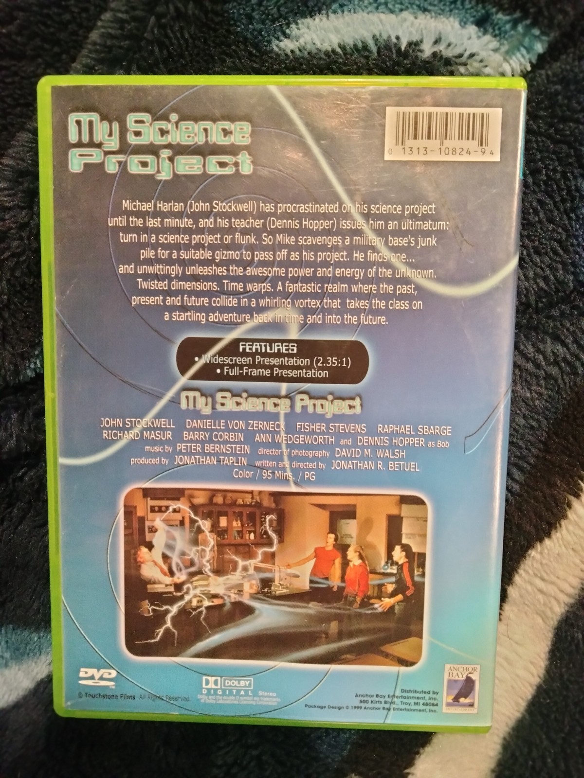 My Science Project DVD PG Sci-Fi Widescreen & Full Frame 95 Min 1985 – pre-owned