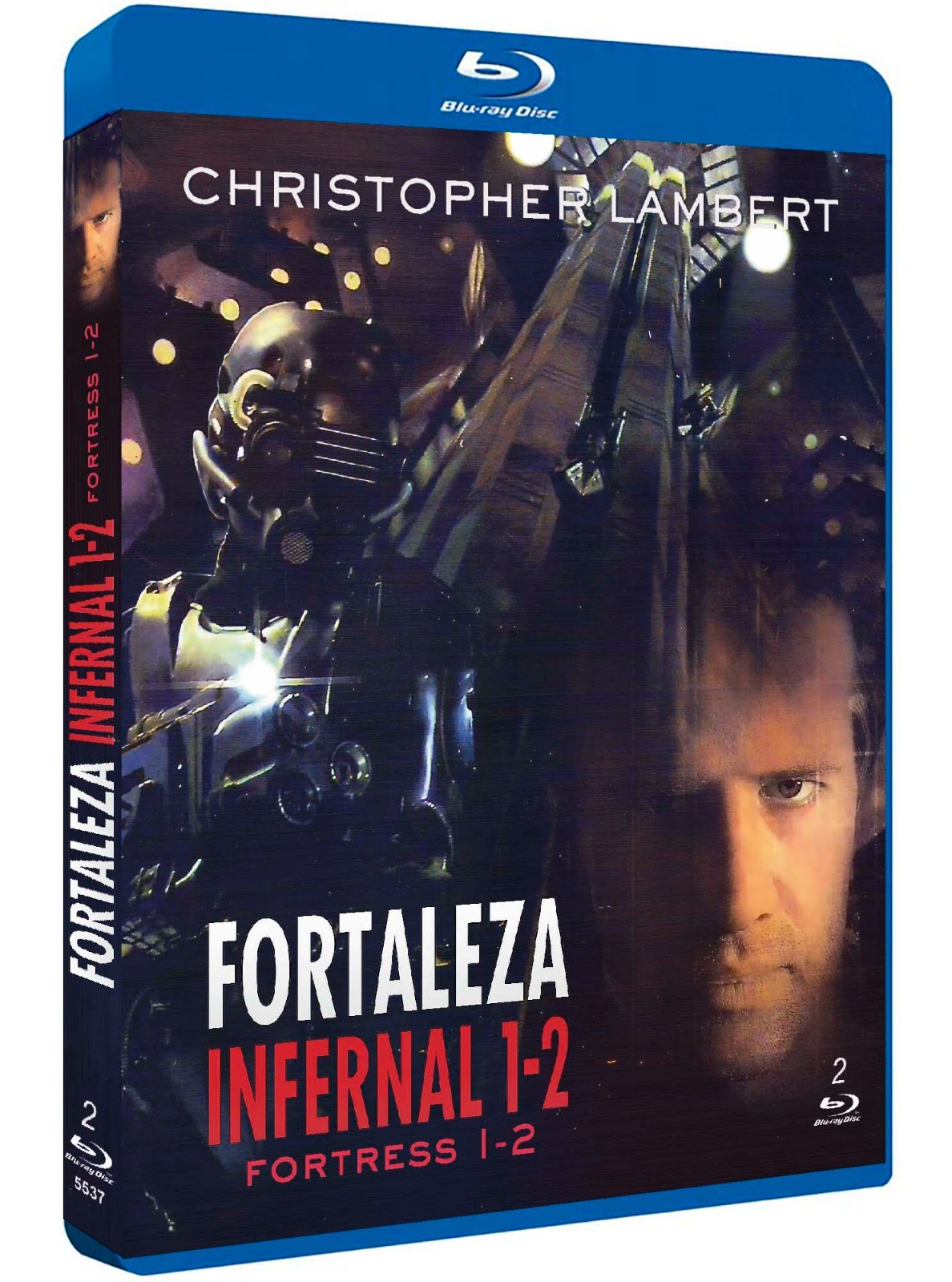 Fortress (1992) & Fortress 2 (1999) Blu-Ray NEW (Spanish Package/English Audio)