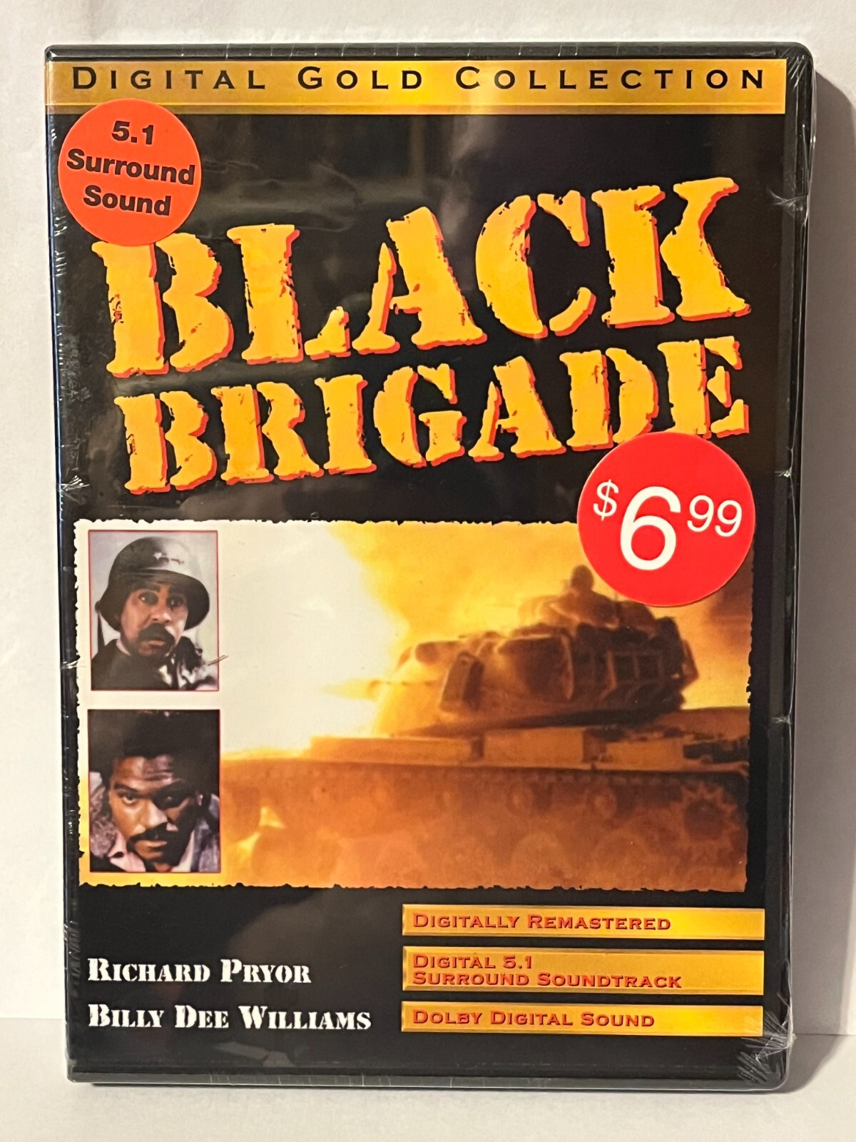 Black Brigade – DVD – Billy Dee Williams – Richard Pryor – Stephen Boyd – NEW