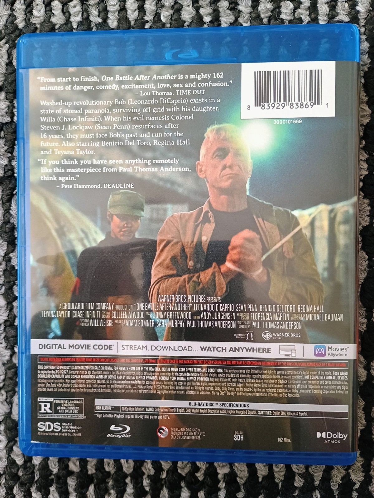 One Battle After Another (Blu-ray) NO DIGITAL