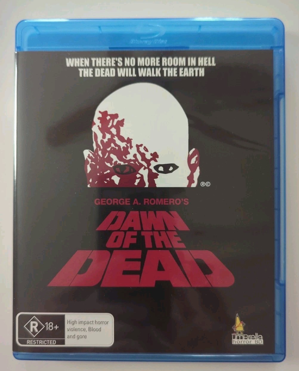 Dawn of the Dead Umbrella Edition (Blu-ray, 1978) Australia/New Zealand Version