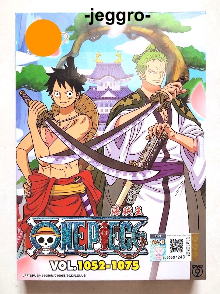 Anime DVD One Piece Vol. 1052-1075 BOX 35 ENGLISH DUB & SUB All Region FREE SHIP
