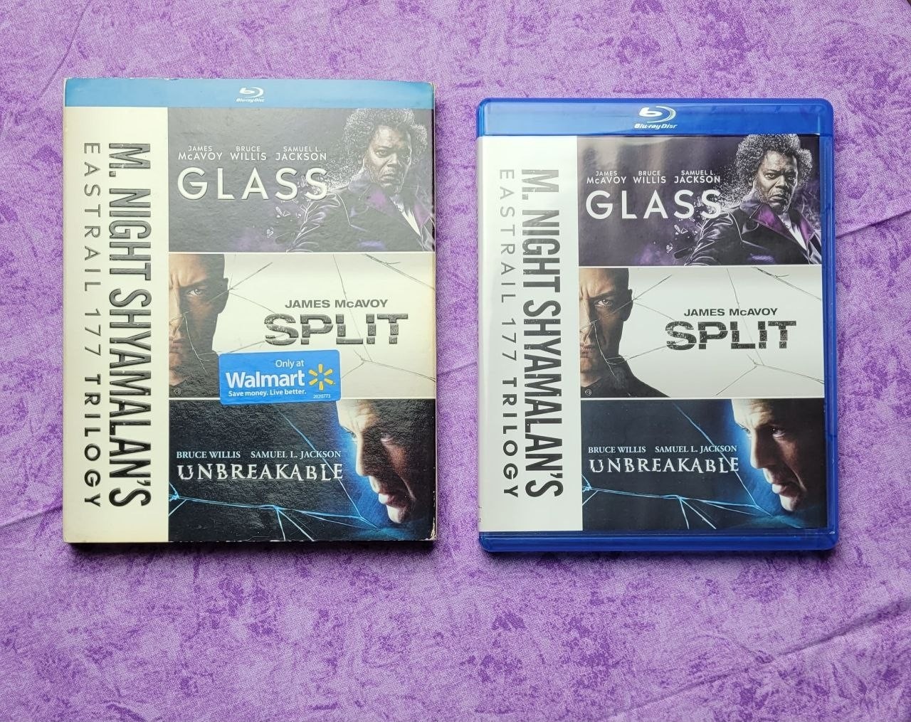 M Night Shyamalan’s Eastrail 177 Trilogy Blu-ray Trilogy with rare OOP slipcover