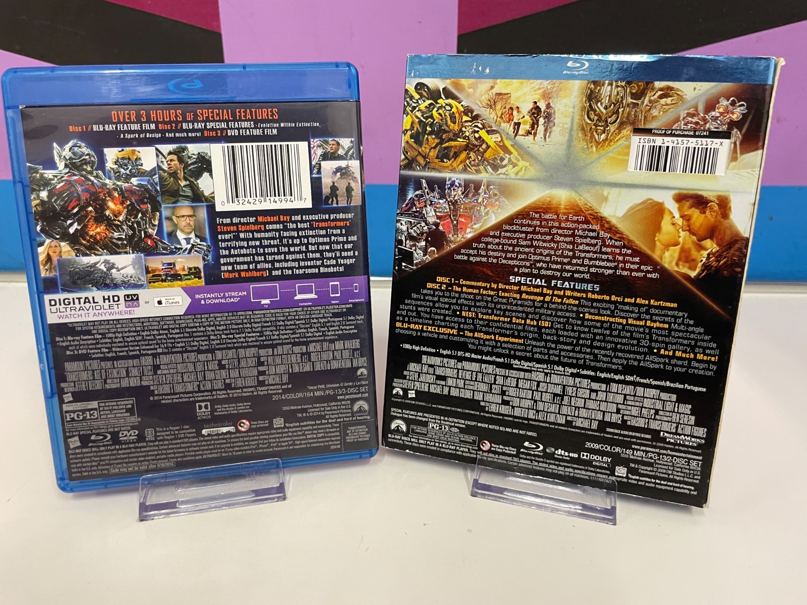 Transformers: 4-Movie Collection (Blu-ray) *no digital *individual releases