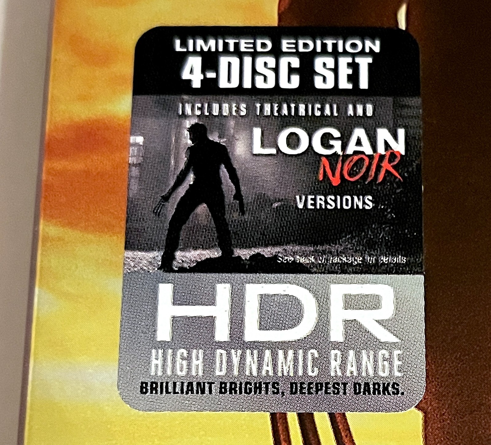 LOGAN (4K Ultra HD+Blu-ray+Digital, 2017, 4 Discs) NEW w/SLIPCOVER Hugh Jackman