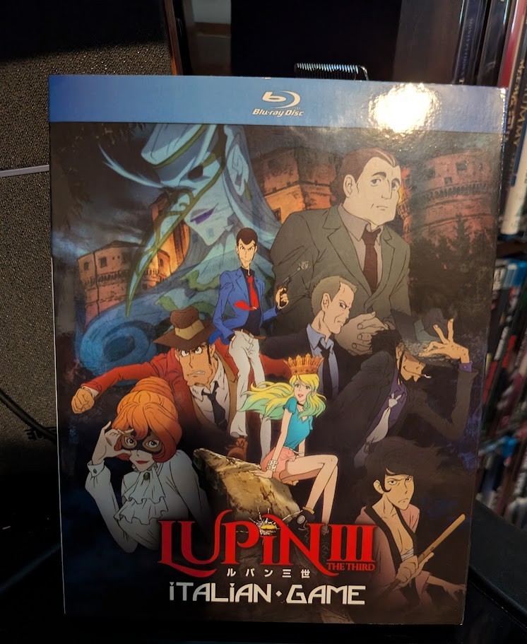 Lupin the 3rd Italian Game Blu-ray Discotek OOP TV Special w/ Slipcover