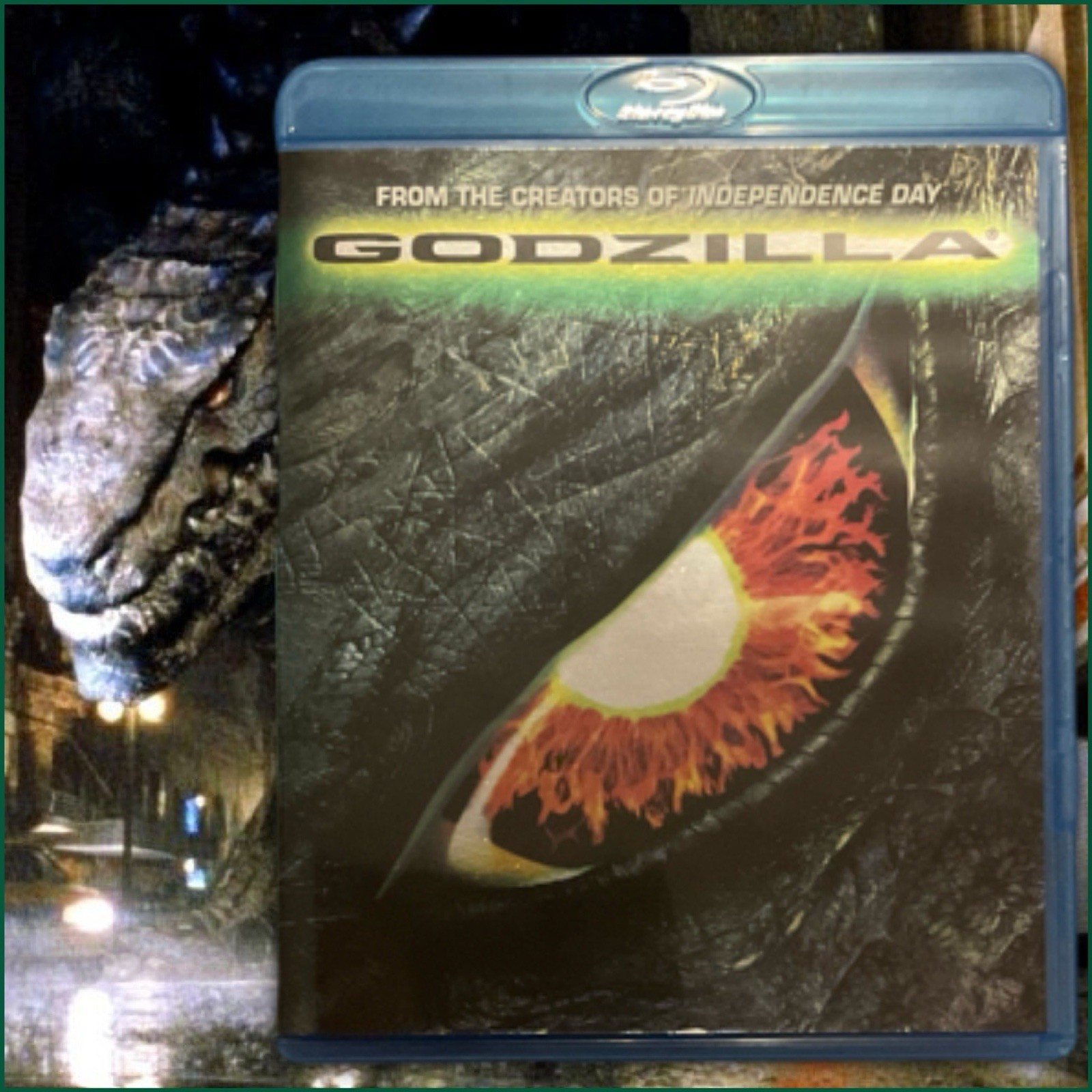 Godzilla (Blu, 1998) KAIJU ATTACKS NEW YORK! From Director Of ID4 and STARGATE!