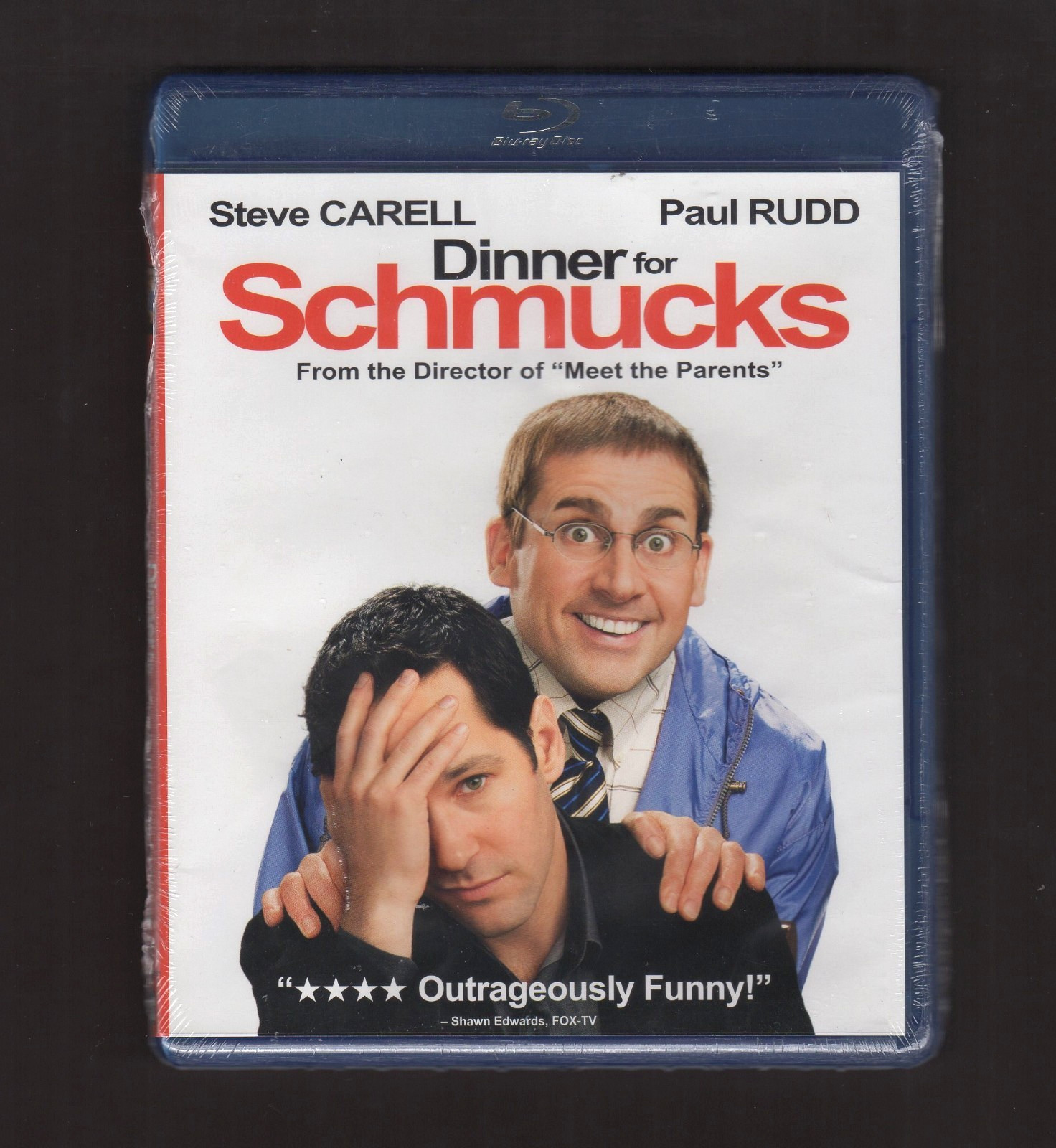 NEW! DINNER FOR SCHMUCKS BLURAY PAUL RUDD STEVE CARELL SEALED FREE BOX SHIPPING