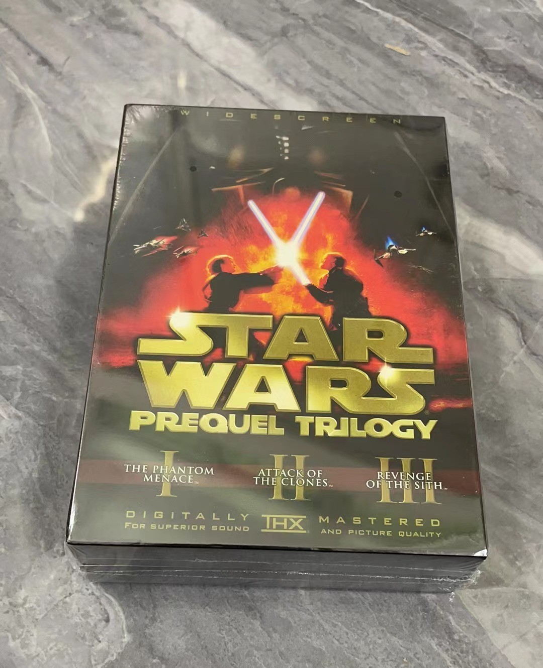 Star Wars Trilogy & Star Wars Prequel Trilogy 1-6 (DVD 12-Discs) New Sealed