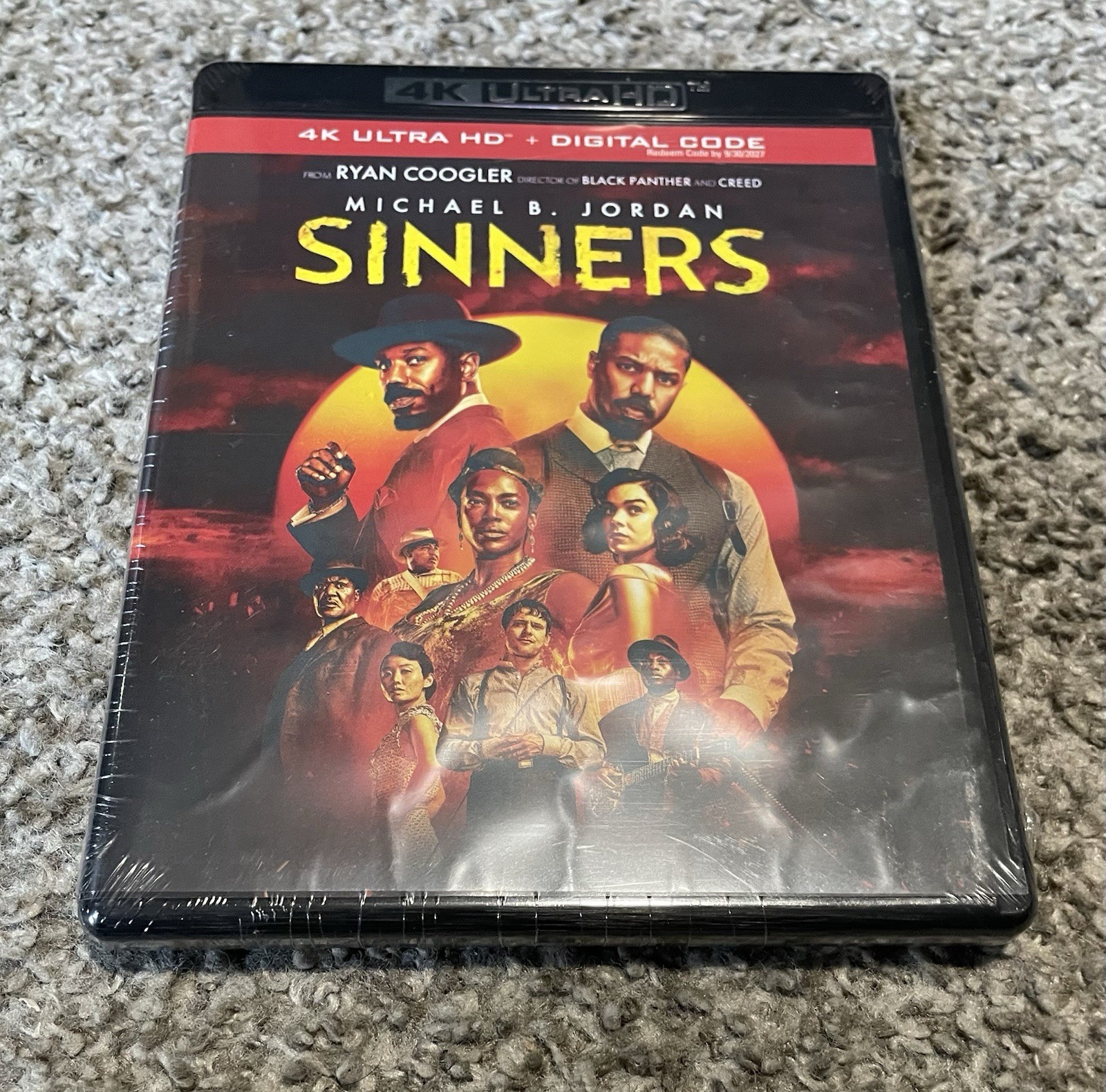 Sinners 4K UHD Blu-ray (BRAND NEW FACTORY SEALED)