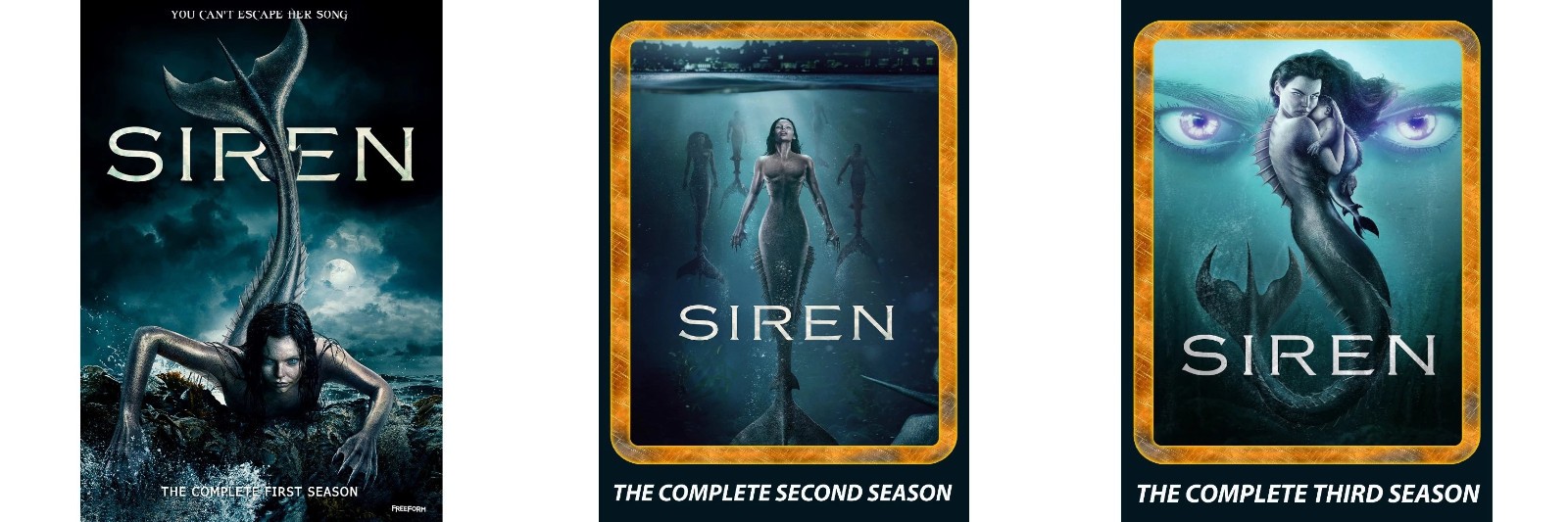 Siren TV Series Seasons 1-3 Complete Drama DVD 2018-2020 English Subtitles
