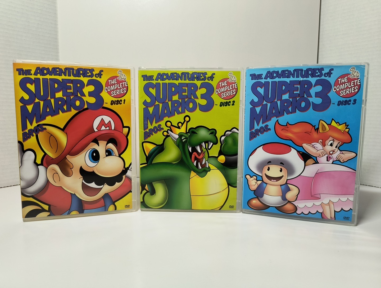 The Adventures Of Super Mario Bros 3 Complete Series (DVD, 3-Disc) Read