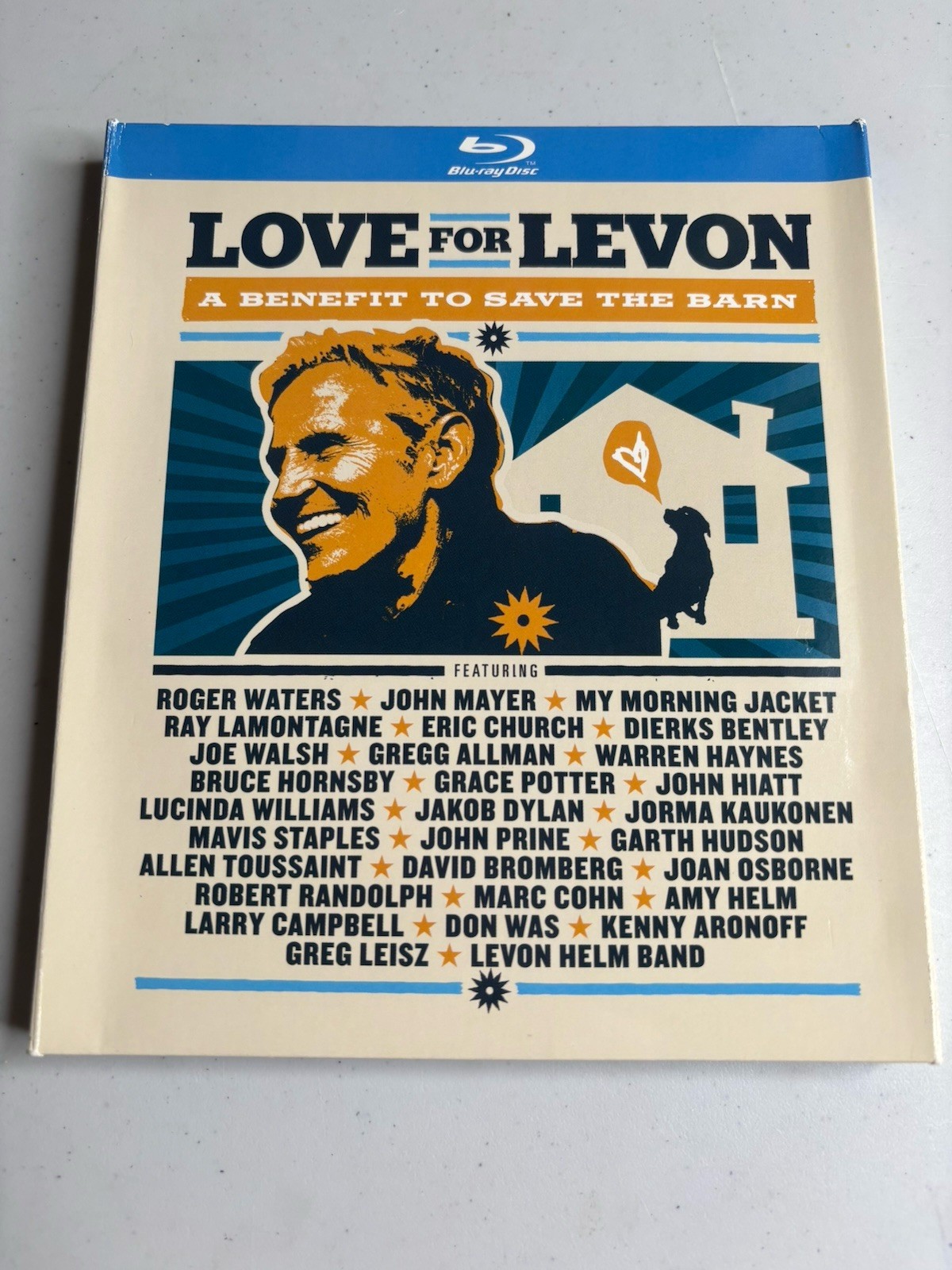 Love For Levon A Benefit To Save The Barn 2 Blu-Ray 2 CD 4 disc Set Pamphlet