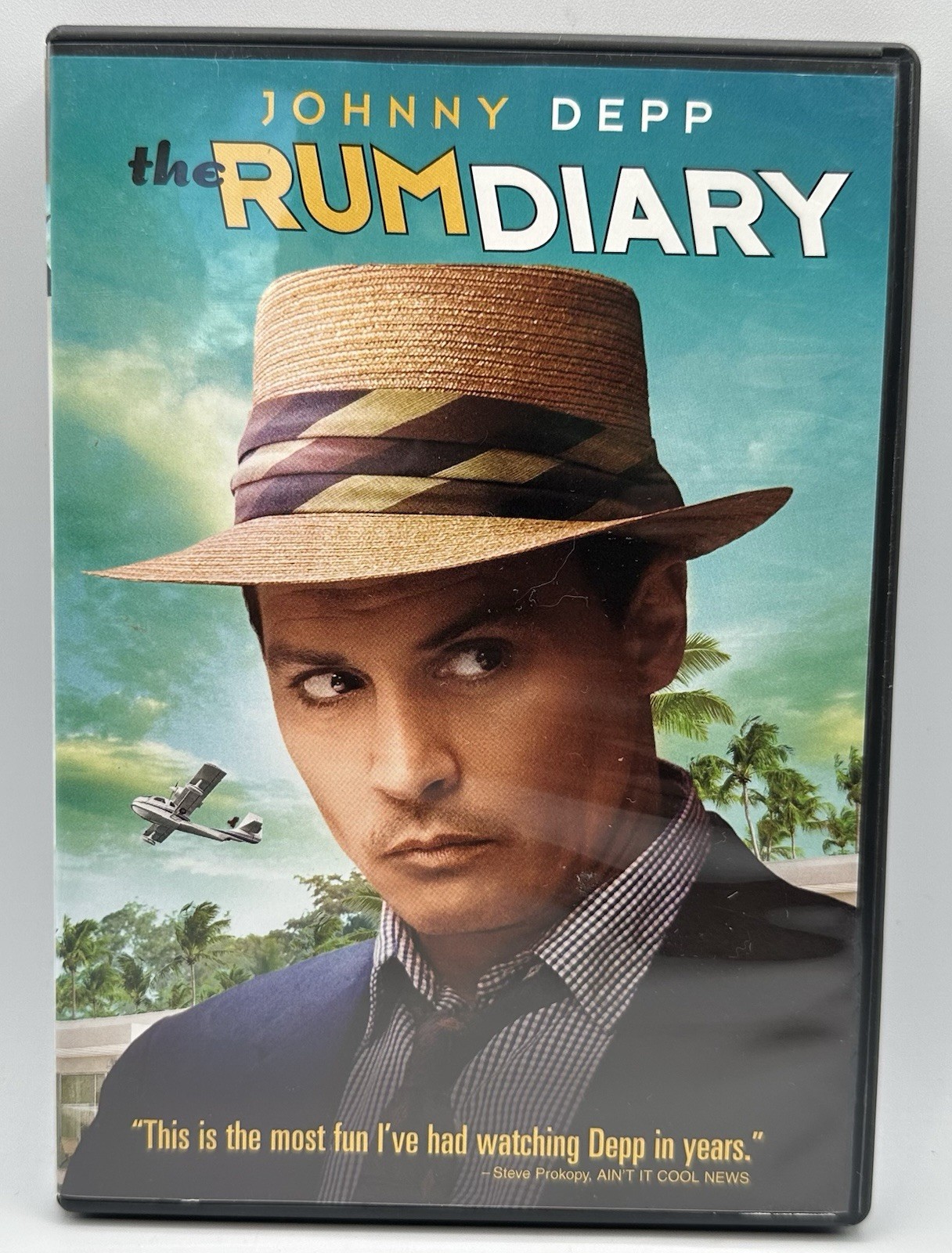 The Rum Diary DVD Widescreen Johnny Depp Aaron Eckhart Amber Heard 2022