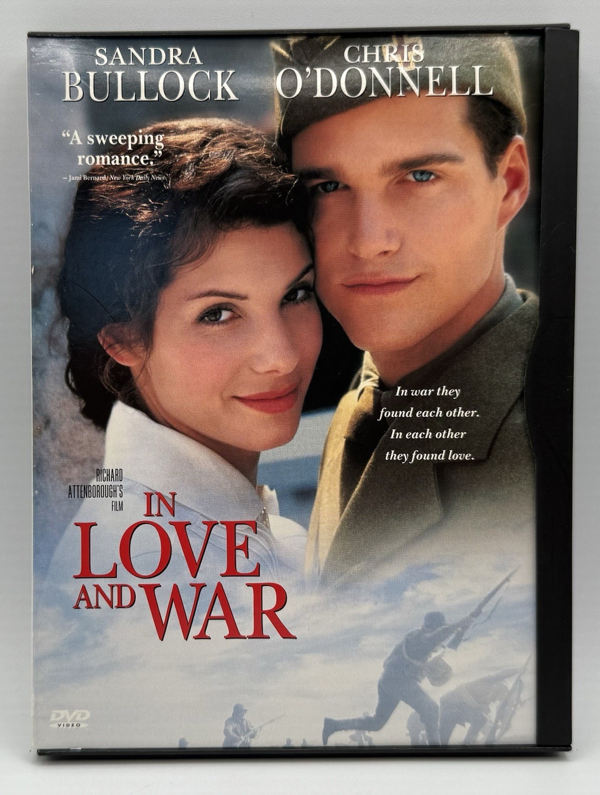 In Love and War DVD Widescreen Fullscreen Sandra Bullock Chris O’Donnell 1999