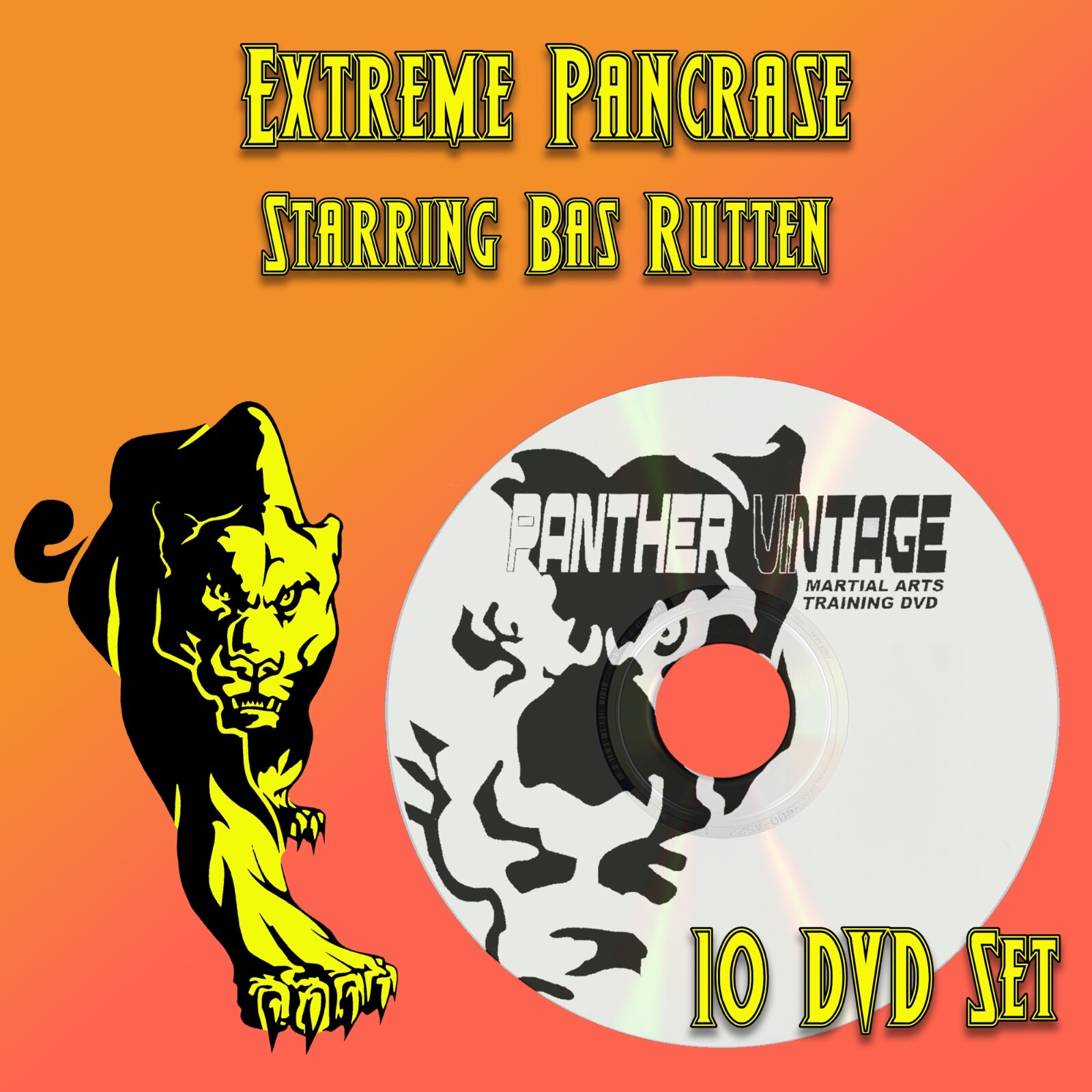 Extreme Pancrase MMA/NHB System starring Bas Rutten (10 DVD Set)