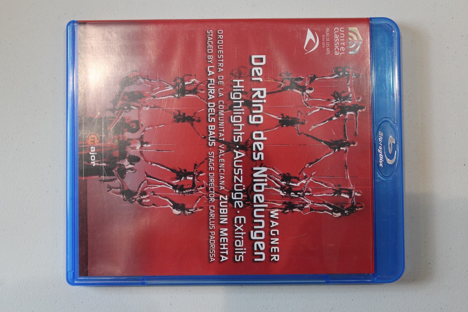 Wagner – Der Ring Des Nibelungen (Highlights) (Blu-Ray, 2010, Region Free) Opera