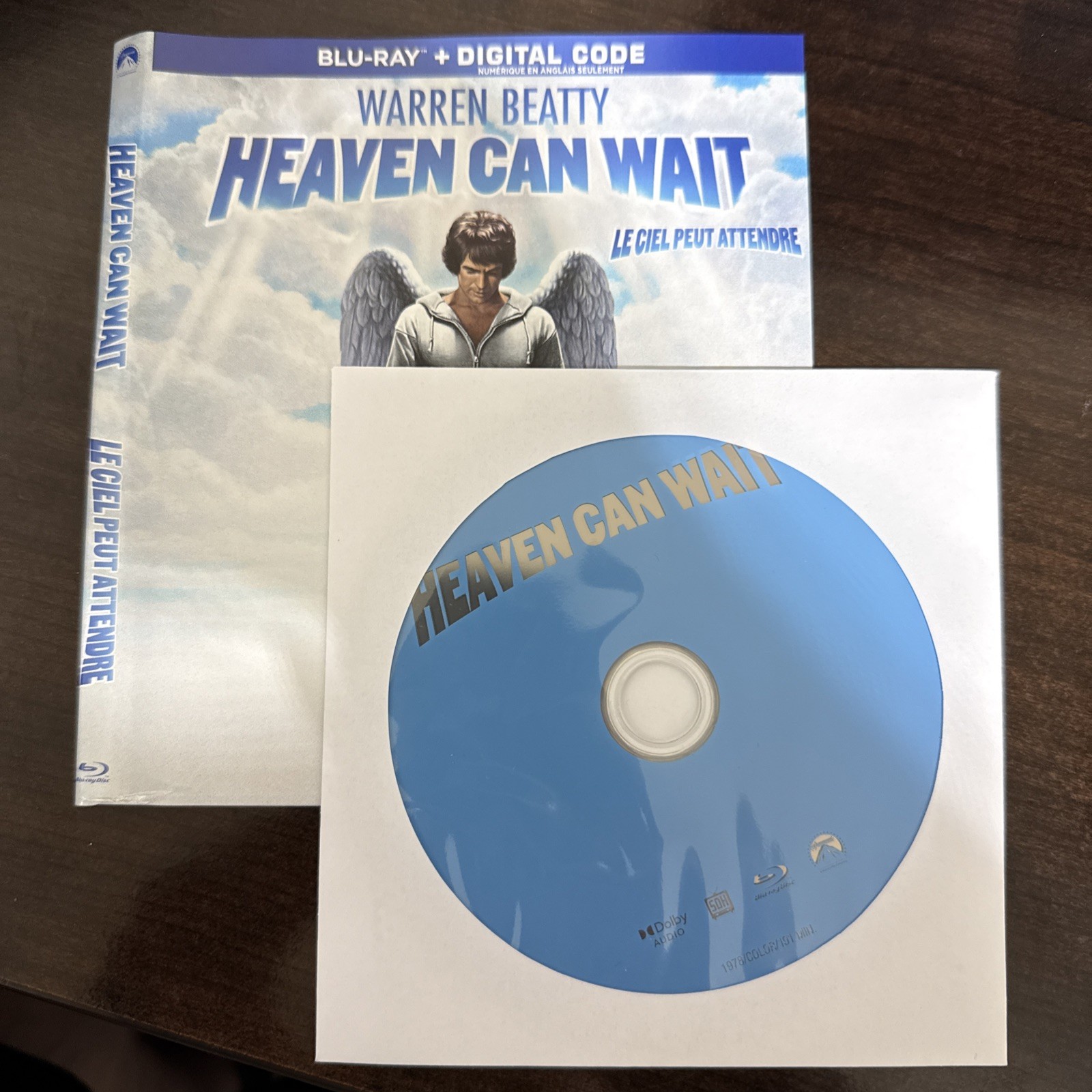Heaven Can Wait (Blu-ray, 1978) (Disc + Artwork Only) watched once