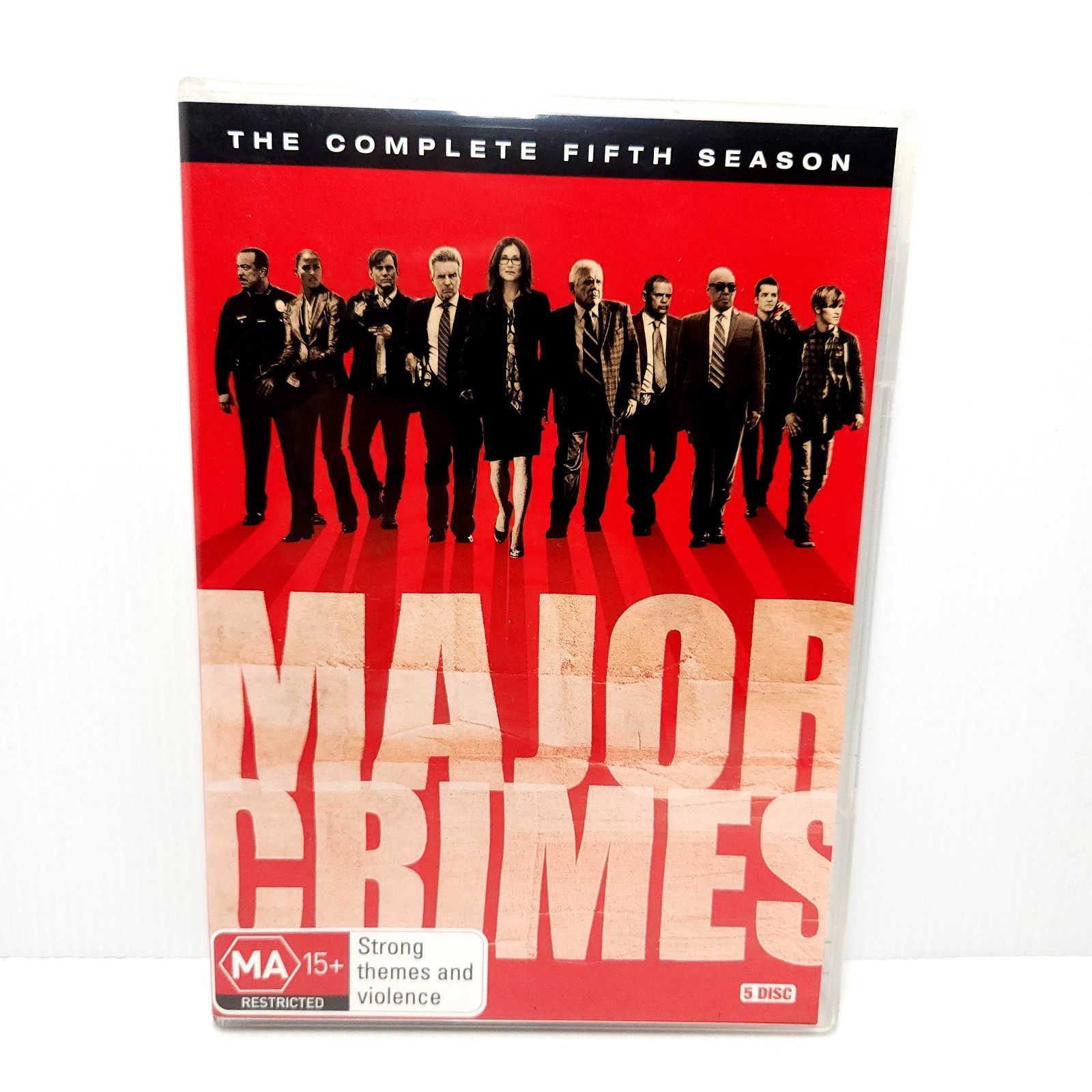 Major Crimes Season 5 DVD PAL Region 4 Mary McDonnell Crime Drama Series