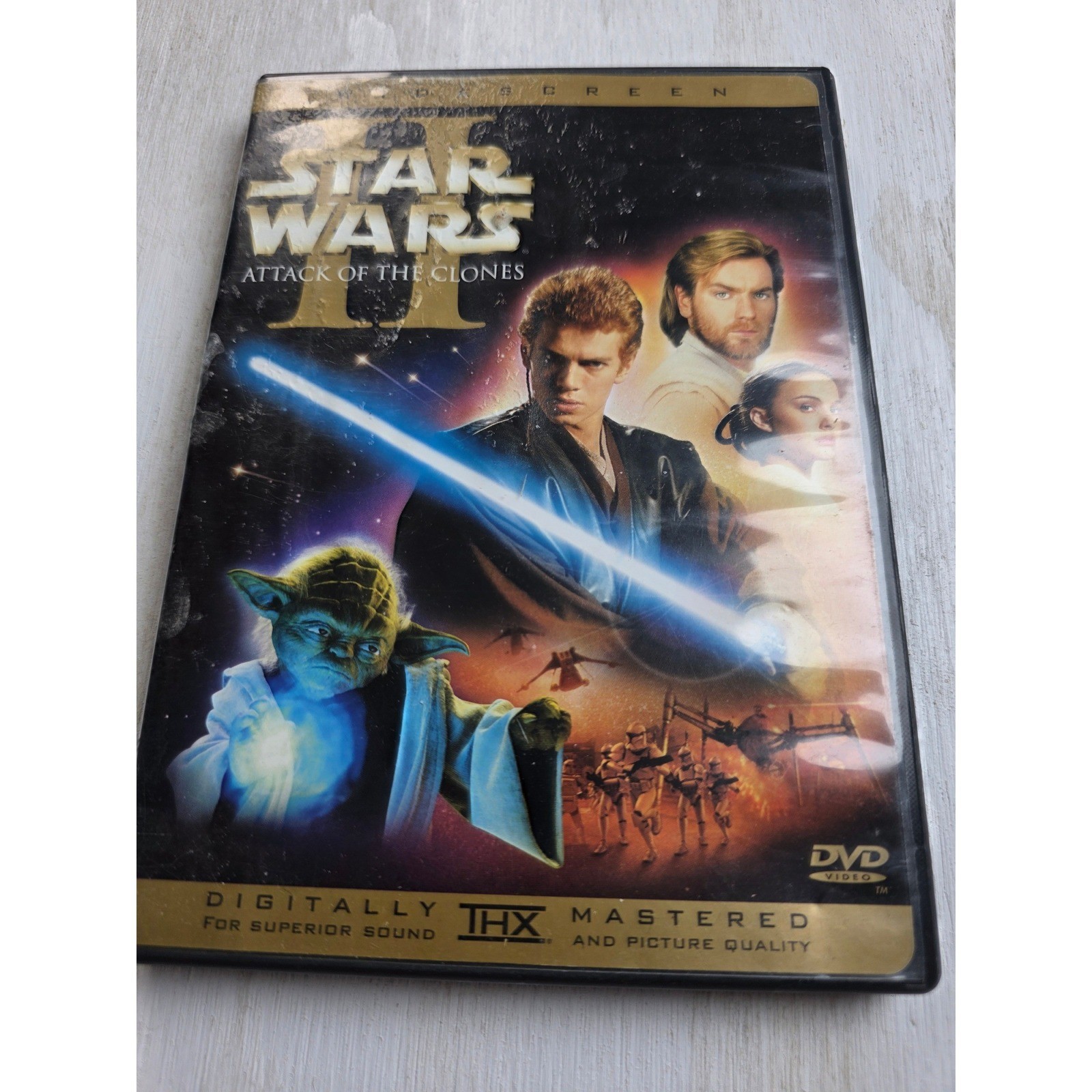 Star Wars Episode II Attack of the Clone DVD 2-Disc Widescreen 2002 George Lucas