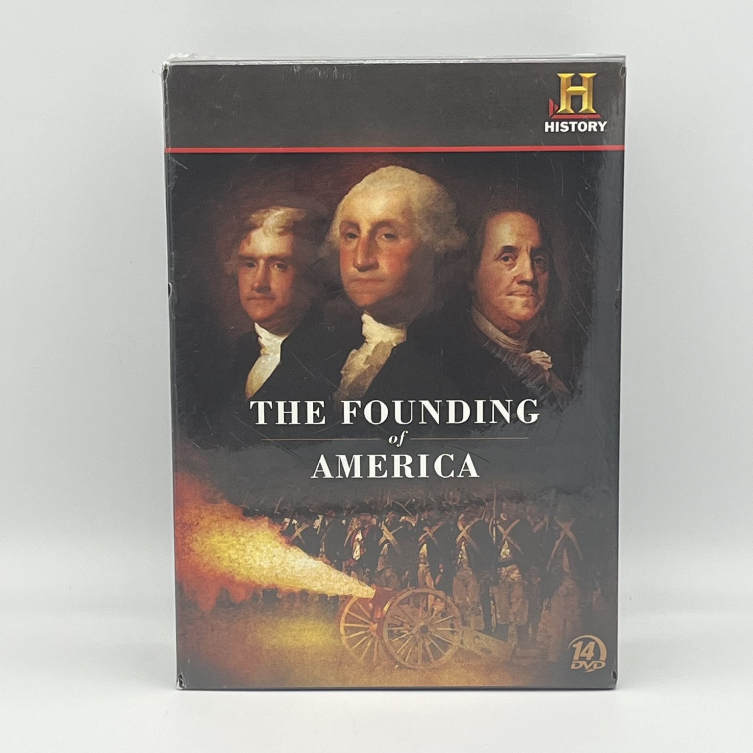 The Founding of America DVD 2010 History Series Kelsey Grammer – New Sealed