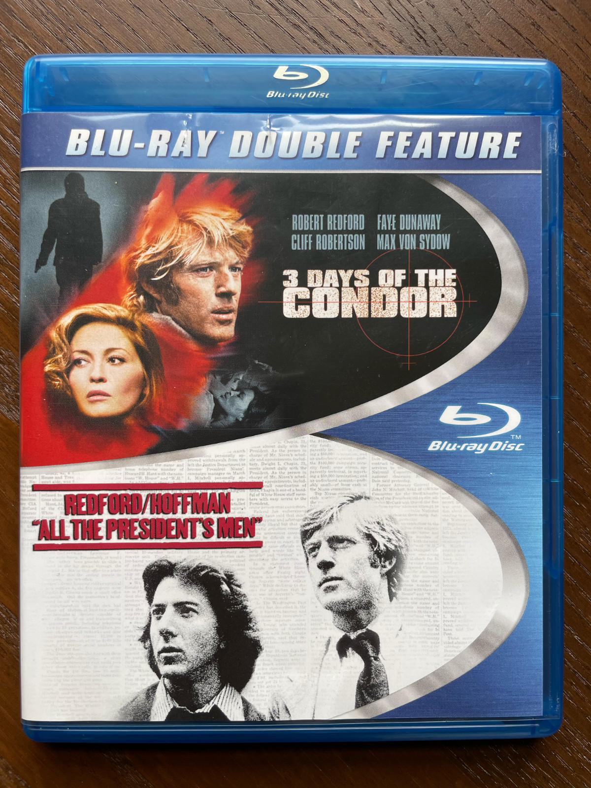 3 DAYS OF THE CONDOR/ALL THE PRESIDENT’S MEN Blu-ray 2-Disc OOP SPECIAL FEATURES