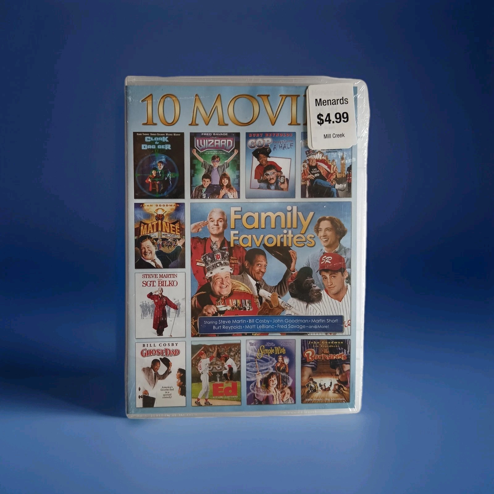 Family Favorites DVD 10 Movie Collection Martin, Cosby, Short NEW Sealed