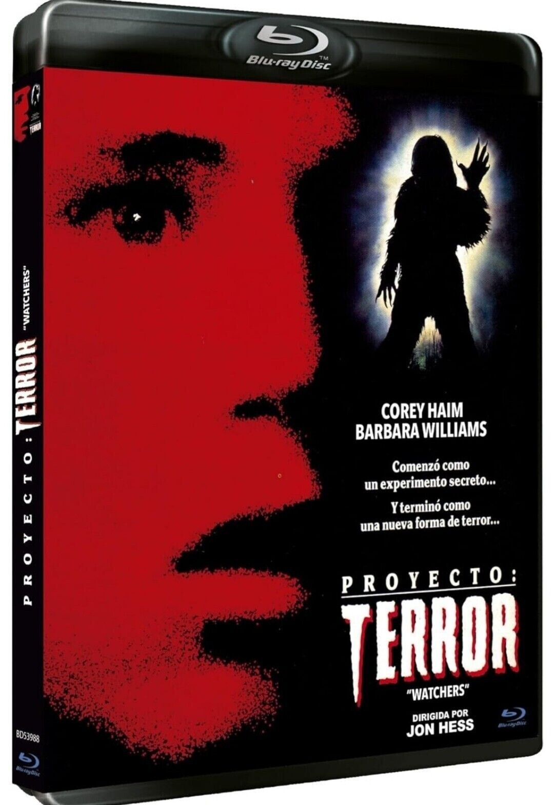 WATCHERS (1988) Corey Haim Blu-Ray NEW (Spanish Package has English Audio)