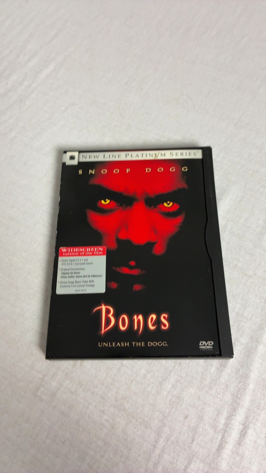 New Line Home Video Bones DVD **Save up to 45%** Ernest R. Dickerson Snoop Dogg
