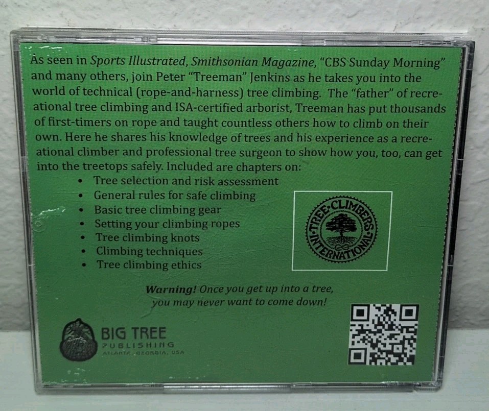 Tree Climbing Basics With Peter Treeman Jenkins DVD B271