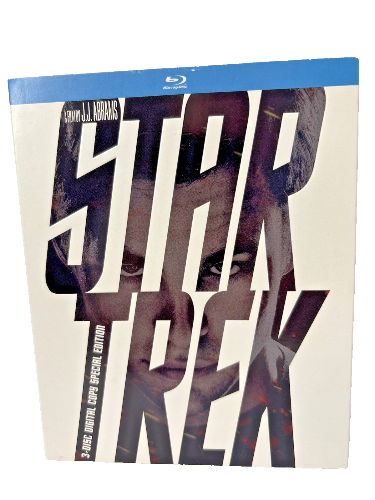Star Trek Blu-ray 3-Disc Special Edition J.J. Abrams Slipcover VG