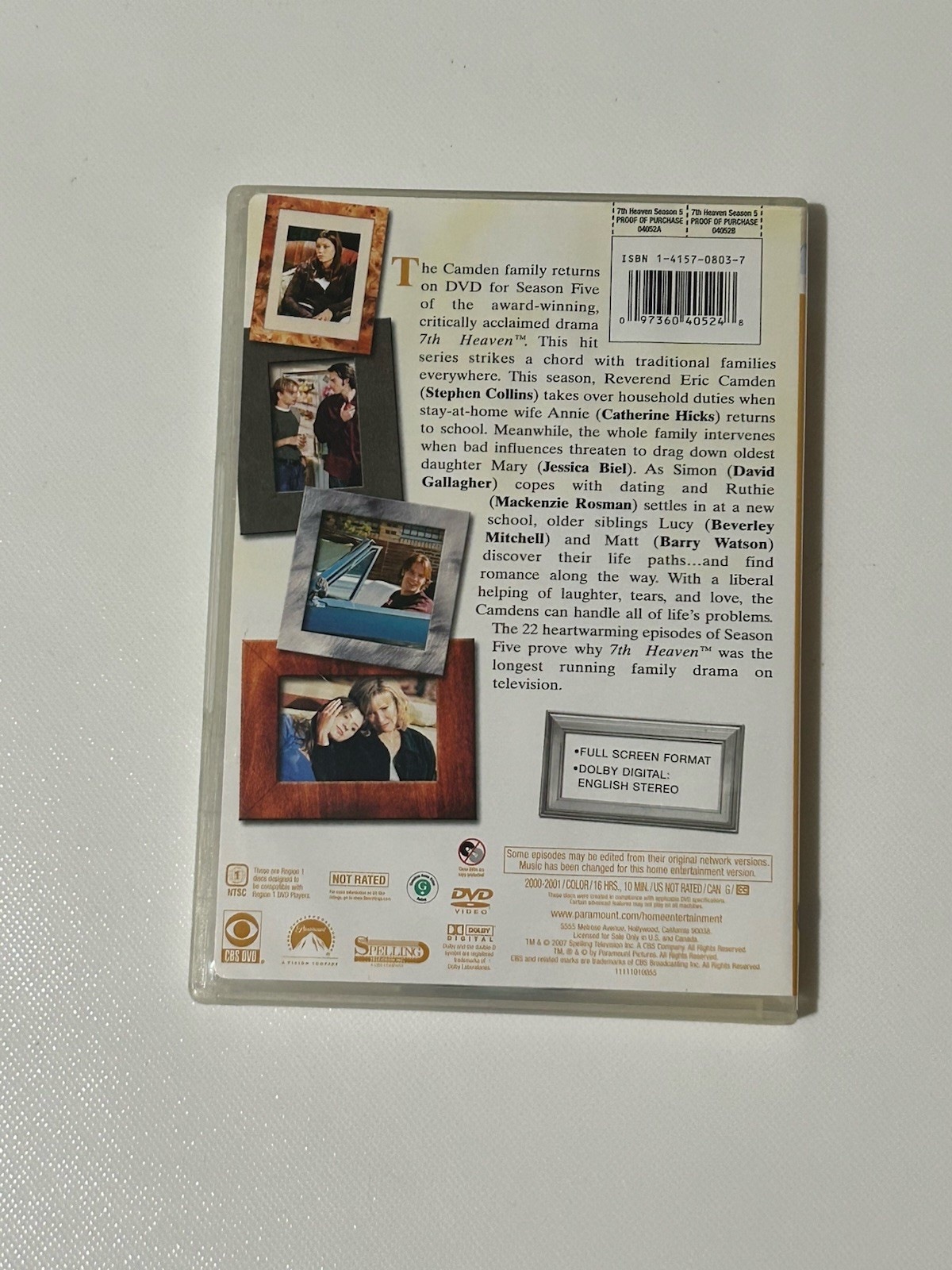 7th Heaven: DVD Complete Seasons 1 2 3 4 5 6 (new) 7 (new) 8 (new) 10 11