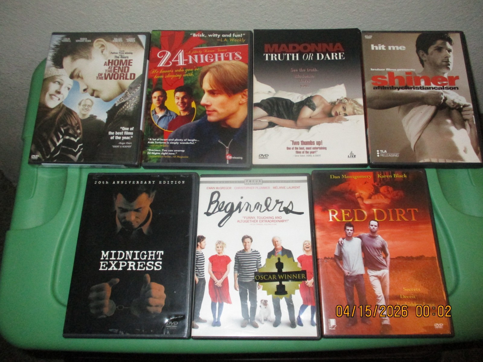 LGBTQ MIXED LOT OF GREAT NEW & USED DVD’S (7) “new pics”