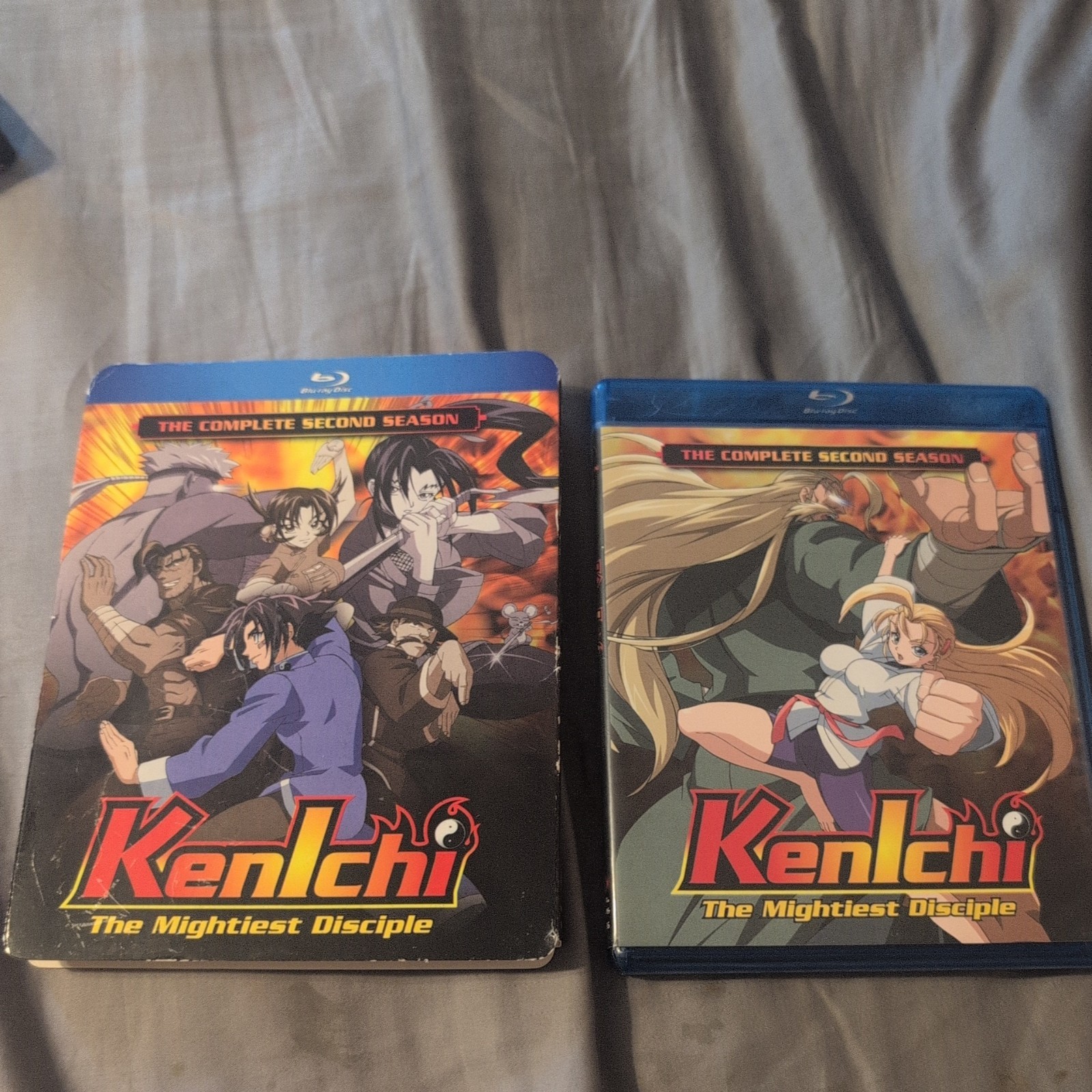 Kenichi the Mightiest Disciple Season 2 (Blu-ray) w/ Slipcover Discotek RARE OOP