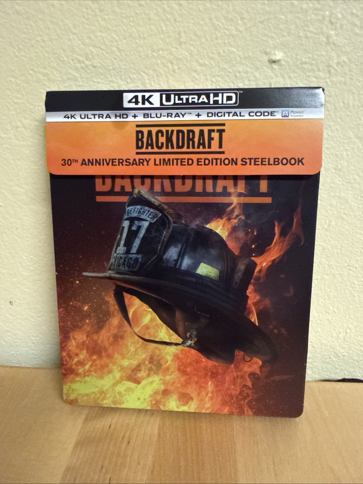 Backdraft 4K UHD Steelbook 30th Anniversary – Brand New OOP (READ)