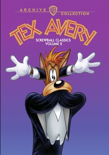 TEX AVERY SCREWBALL CLASSICS VOLUME 2 New Sealed DVD Warner Archive Collection
