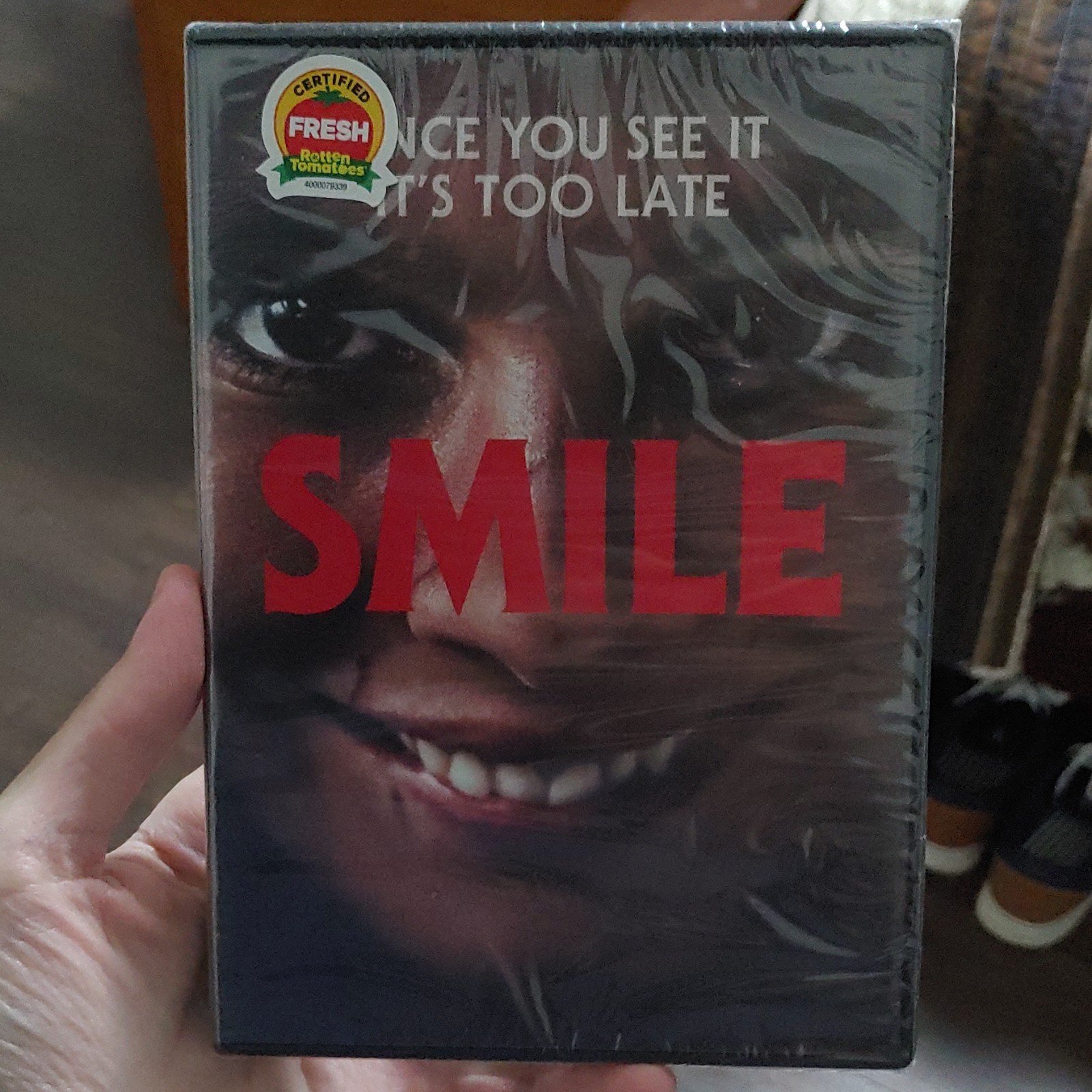 Smile DVD Sosie Bacon Horror Paramount Pictures Widescreen
