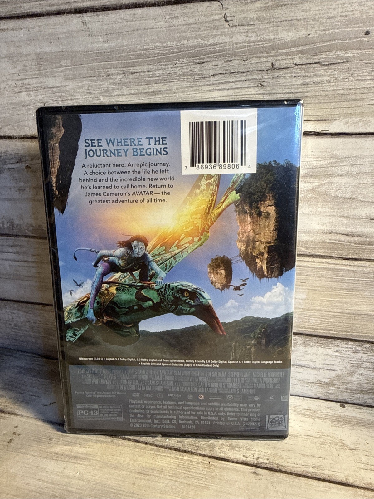 New! Avatar (DVD) Sealed Ships Free Where The Journey Begins James Cameron Film