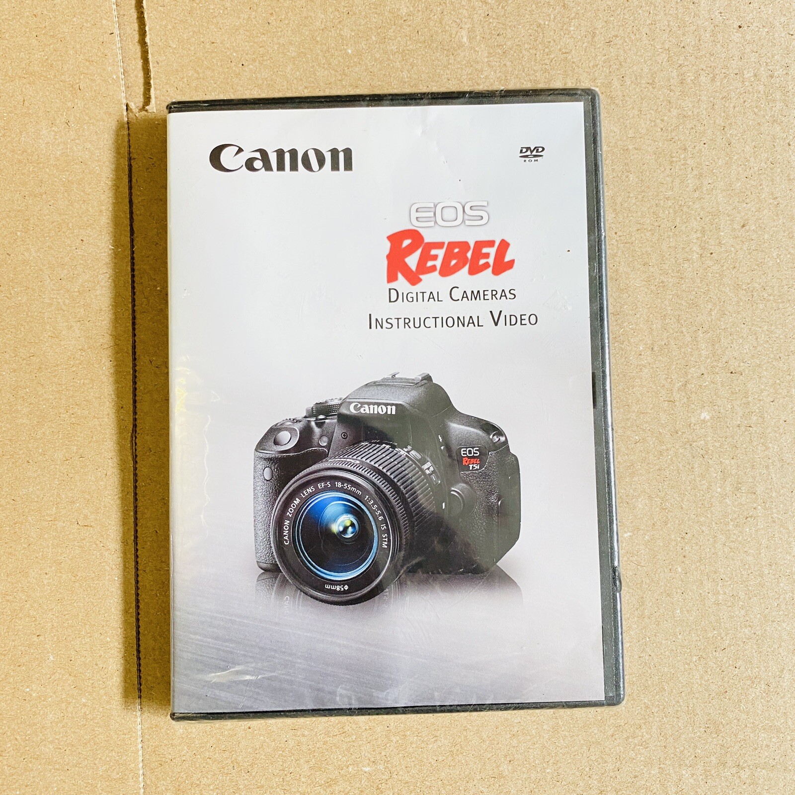 Canon DVD EOS Rebel Tutorial Guide and Instructional Video DVD Brand New Sealed
