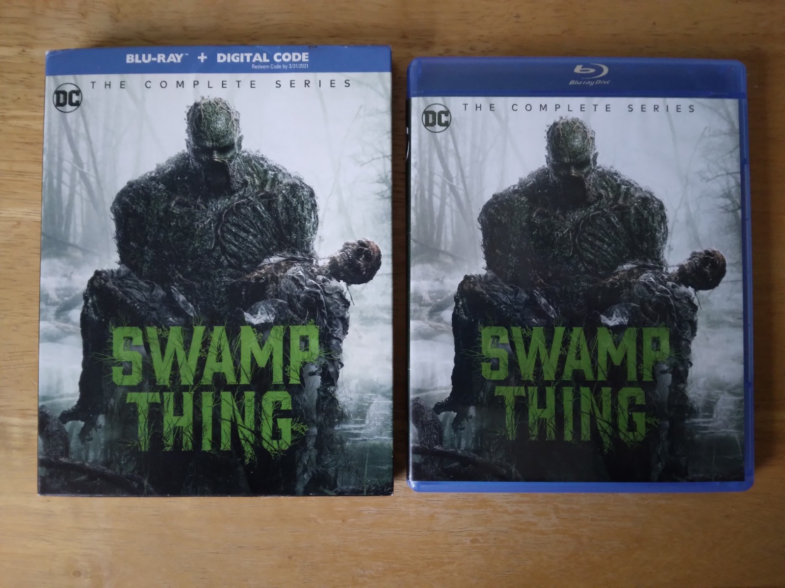 Swamp Thing: The Complete Series Blu-ray (2019) with Slip Cover & All Inserts