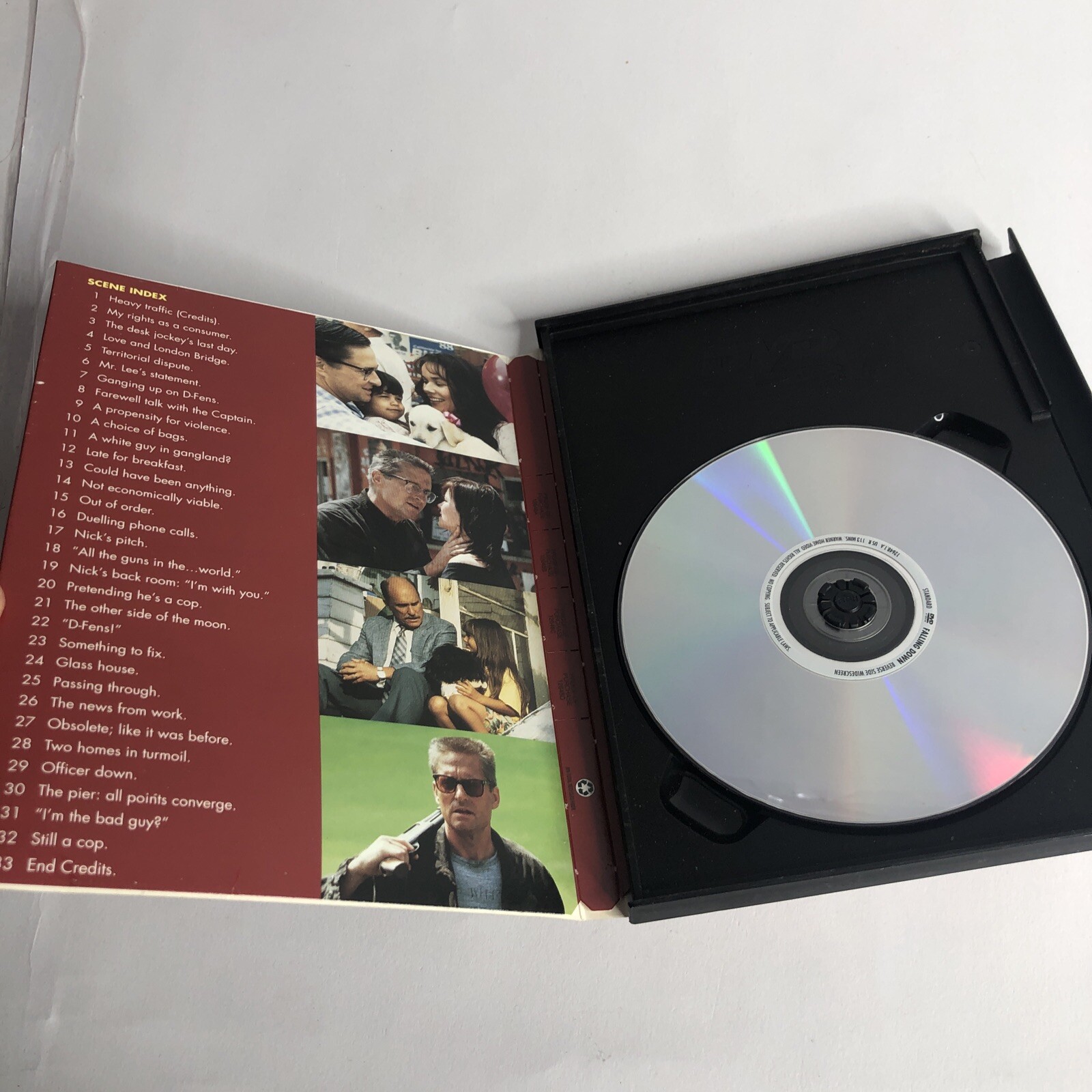 Falling Down DVD 1993 – Michael Douglas – Robert Duvall – OOP Snapcase