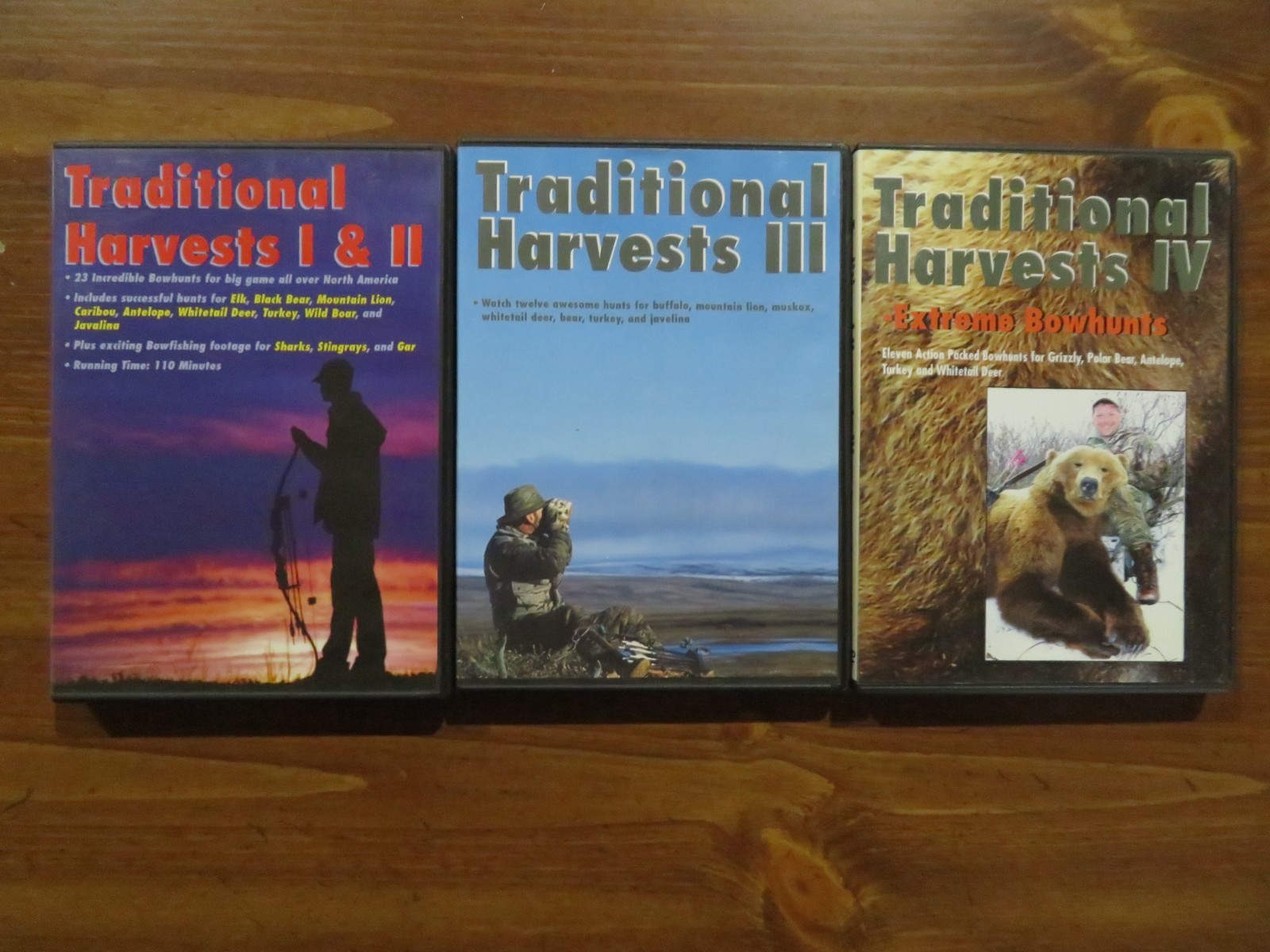 TRADITIONAL / STICKBOW/ BAREBOW / RECURVE HUNTING DVDs; U Pick / CHOOSE. Sports.