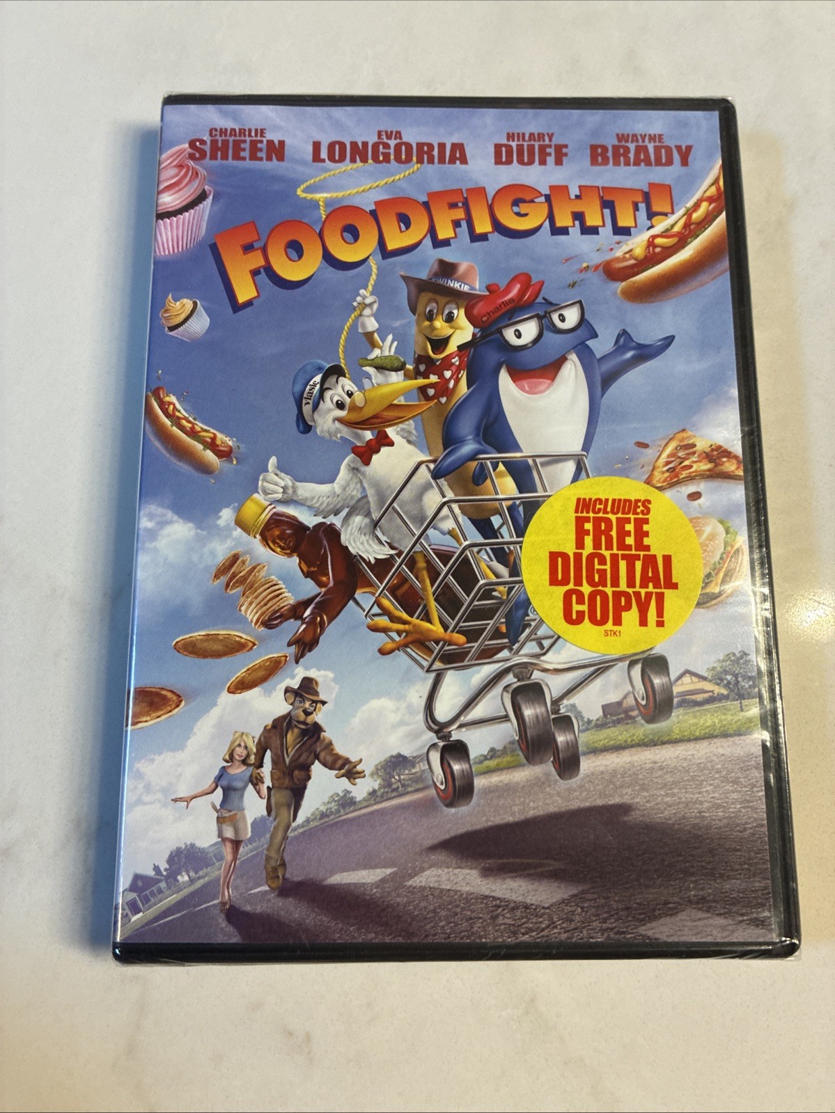Foodfight Dvd New 2013 Charlie Sheen