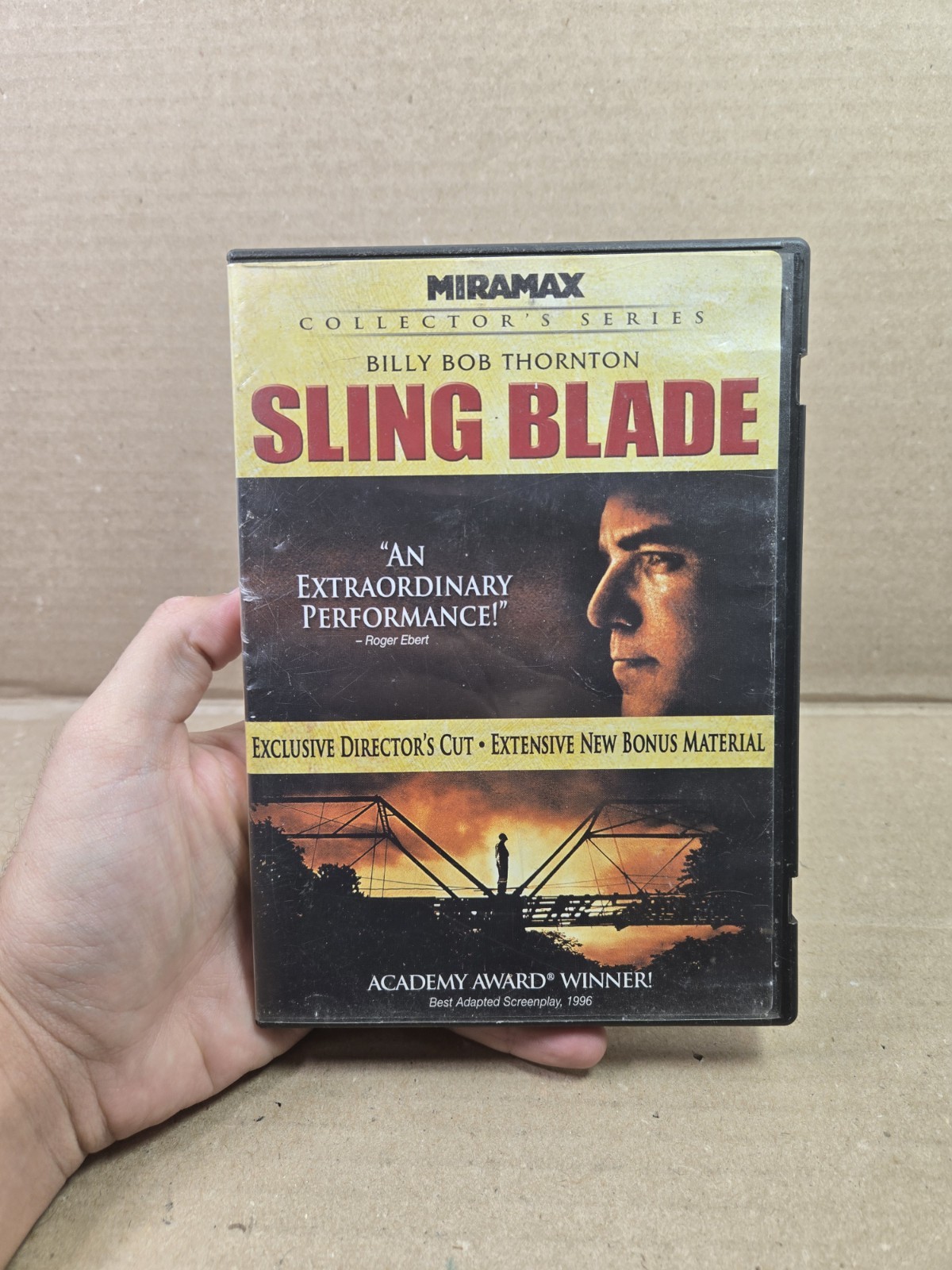 Sling Blade (Miramax DVD, 2005, 2 Disc Set) Billy Bob Thornton w/Booklet Used