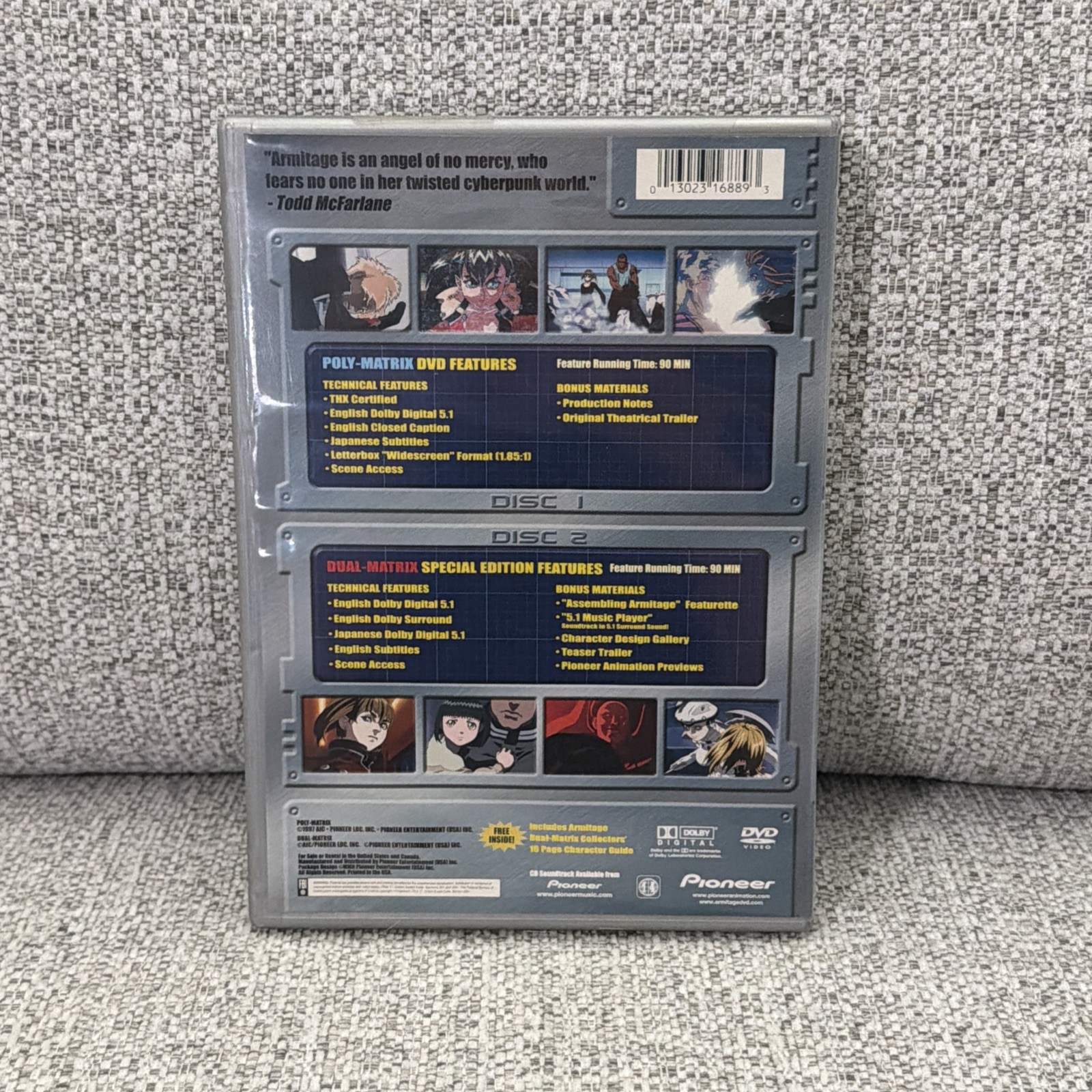 Armitage: Dual-Matrix/Poly-Matrix (DVD, 2002, 2-Disc Set)