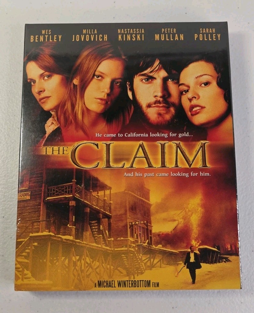 The Claim Blu-Ray (Kino Lorber) with Slipcover (Wes Bentley) Brand New