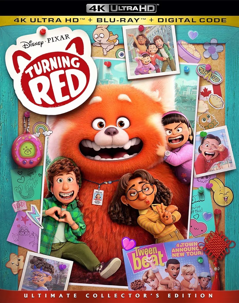 Disney – Pixar Turning Red (Ultra HD, 2022) FACTORY SEALED! FREE SHIPPING!