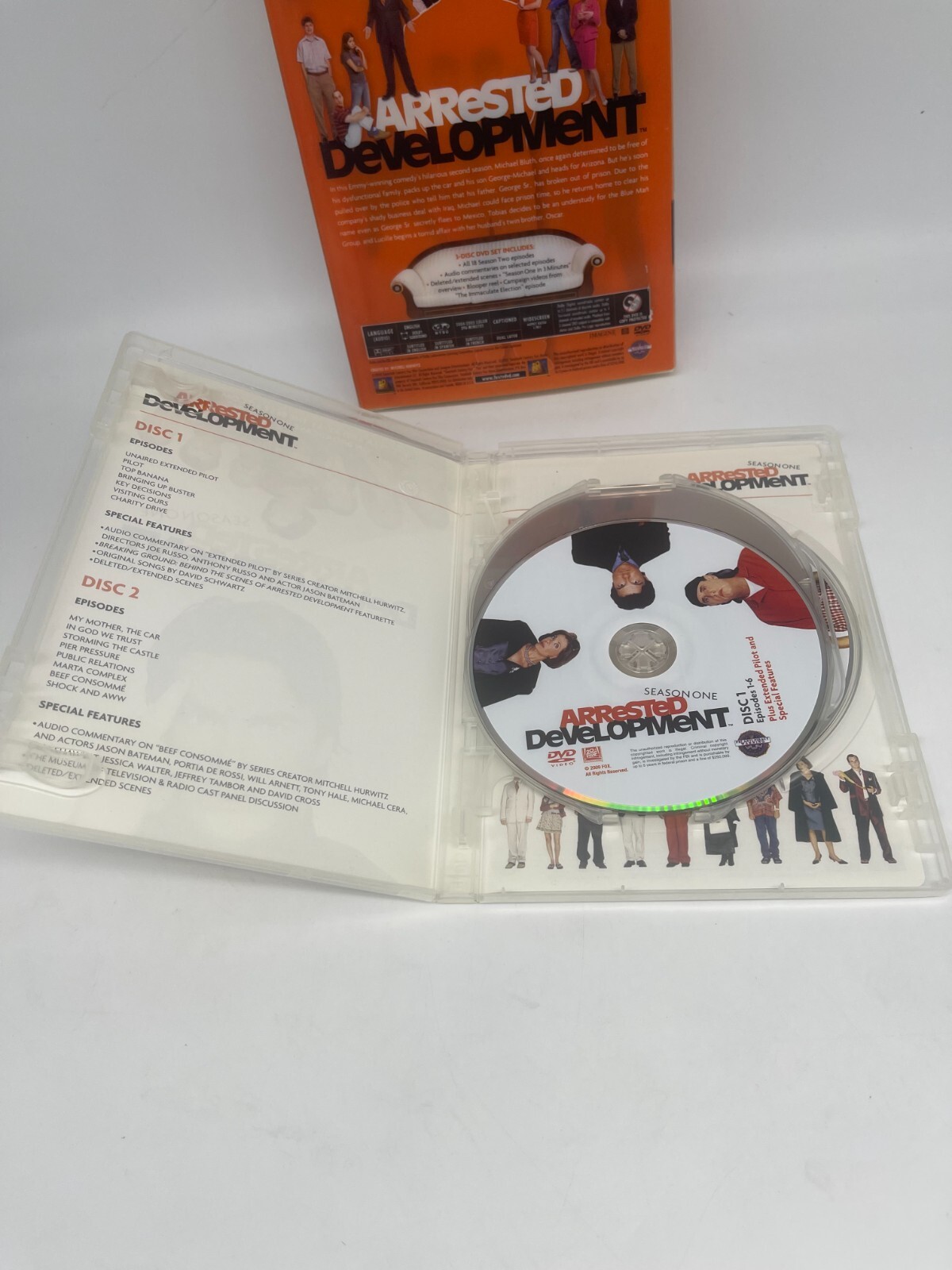 Arrested Development The Complete Season 1 & 2 Box Sets Free Shipping